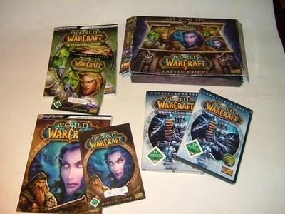 Blizzard ~ WoW ~ World of Warcraft Konvolut ~ 4 x Erweiterungssets  Battle Chest