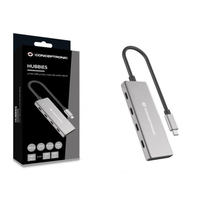 Conceptronic Dock Usb-C->3Xusb-C,100Wpd 25Cm Grau