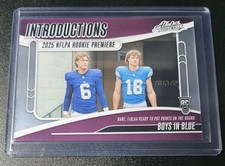 Jaxon Dart, TeSlaa - Absolute Football 2025 - Giants - Introductions - Pink - RC