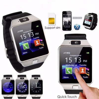 Smartwatch Smartwatch DZ09 Q18 Armband Kamera Bluetooth SIM Karte iOS Android 