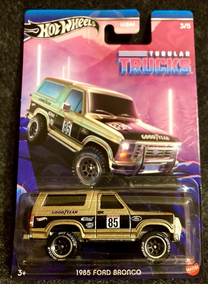 Camiones tubulares Hot Wheels 2024 juego completo de 5 camiones "exclusivo de Walmart" MiNMP Foto 4 de 4