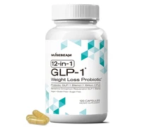 musebeam GLP-1 Probiotic Weight Loss Support Supplement - Women Men GLP1 Boos...
