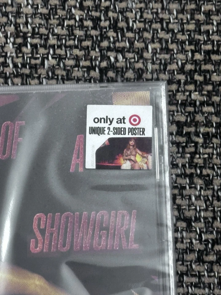 2025 Taylor Swift The Life of a Showgirl It's Frightening Cover Target CD Poster - Image 3 of 3