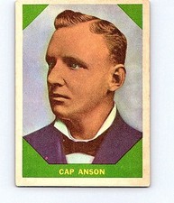 1960 FLEER BASEBALL #44 CAP ANSON MID GRADE SS