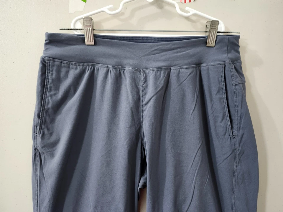 Pantalones Mountain Hardware para mujer S azul Dynama jersey cintura cómoda exterior nailon Foto 4 de 4