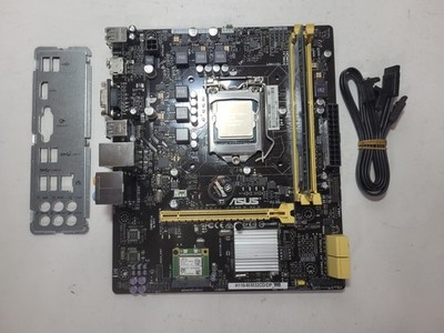 ASUS H110M-E Motherboard Core i5-6400, 4GB RAM, IO Shield #1276