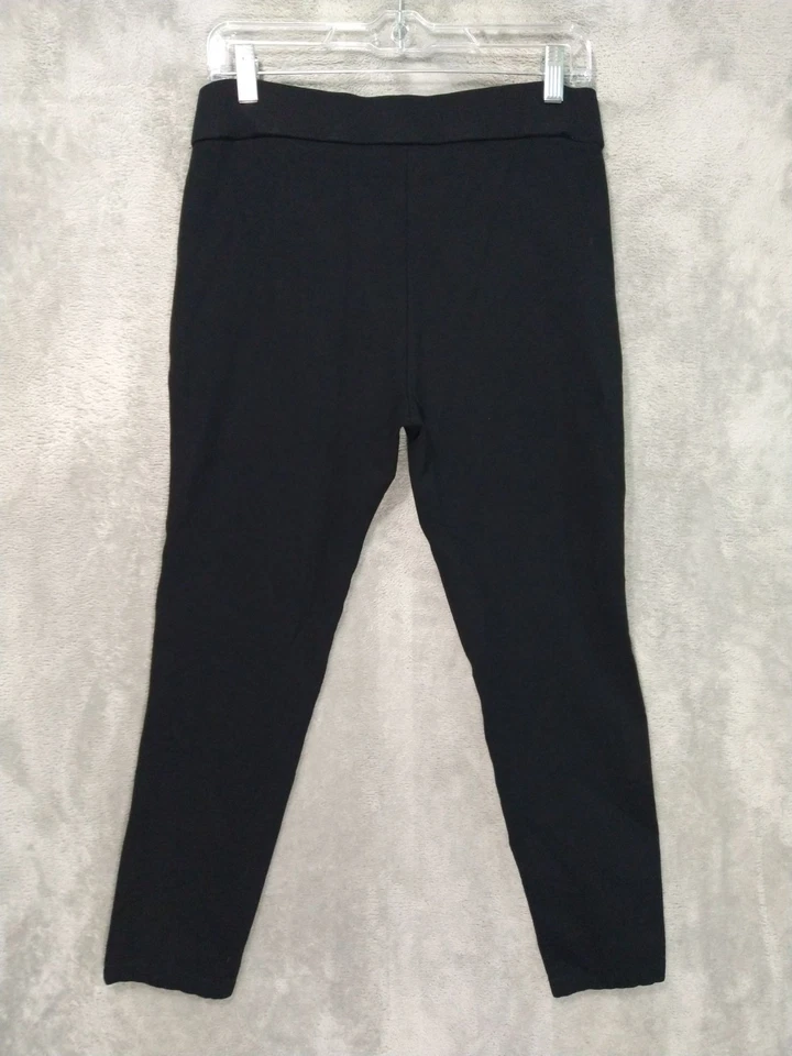 NYDJ Pants Womens 10 Petite Black Denim Janice Legging Mid Rise Stretch - Image 2 of 4