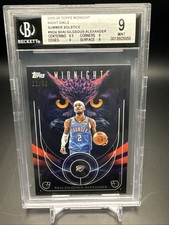 2025-26 Topps Midnight - Night Owls Shai Gilgeous-Alexander #NO-4 Summer...