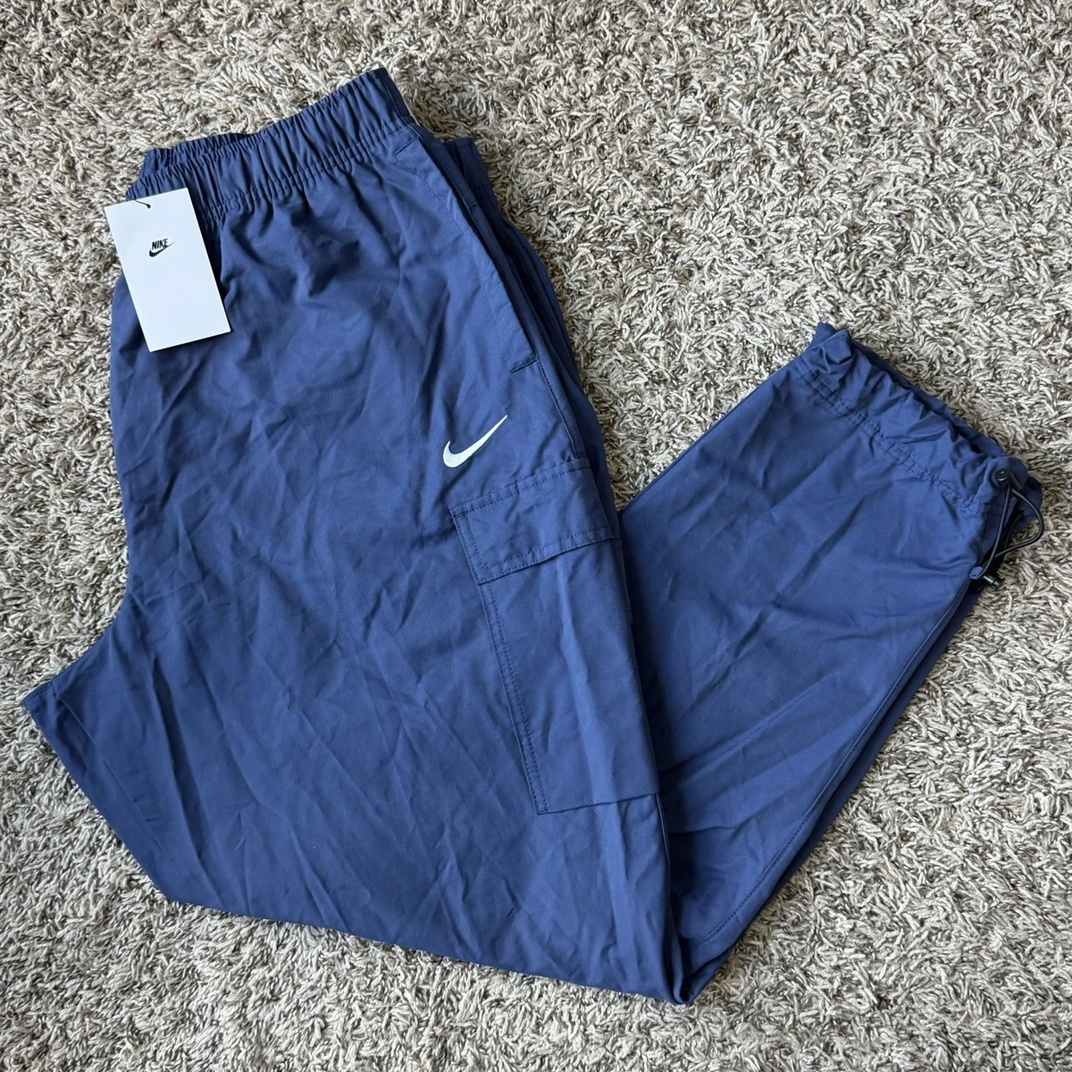 Nike Nylon Blue Pants for Men for sale | eBay