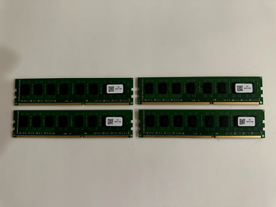 LOT of Axiom 16GB (4x4GB) Desktop RAM DDR3 1600 NON-ECC 240 PIN