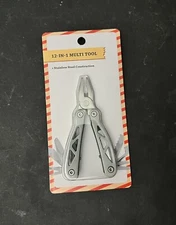 12-in-1 Multi Tool Stainless Steel Construction Pliers Knife Screwdriver