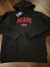 Nike Men  s Miami Heat Heritage Essential Black Hoodie Sweatshirt NBA sz XL NWT