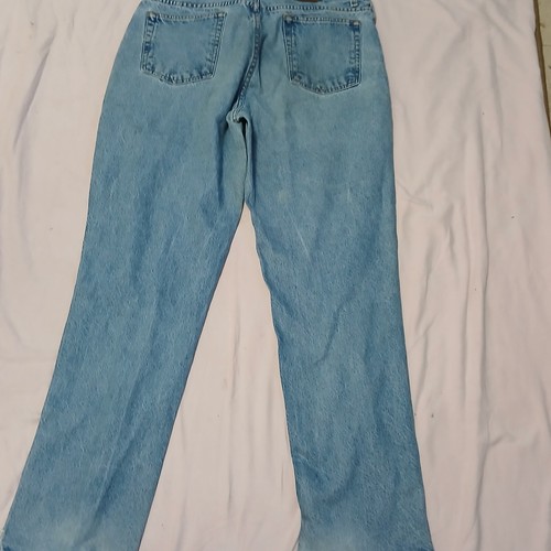 GEOFFREY BEENE Mens Size 36 X 34" Blue Straight Denim Jeans - Picture 7 of 11