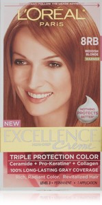 loreal excellence reddish blonde