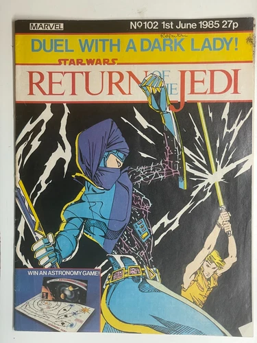 Star Wars Weekly, Vintage Marvel UK Comic Return of the Jedi No.102