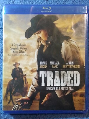 Traded (Blu-ray, 2016) WESTERN *Kris Kristofferson*Trace Adkins* Revenge SEALED