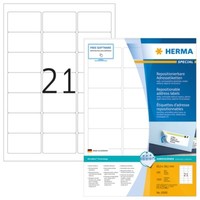 Herma 10301 Repositionierbare Adressetiketten A4 63,5X38,1 Mm Weiß Movables Papi