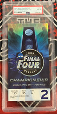 2009 NCAA Finals UNC vs. Michigan State MOP Wayne Ellington Ticket Stub PSA 8