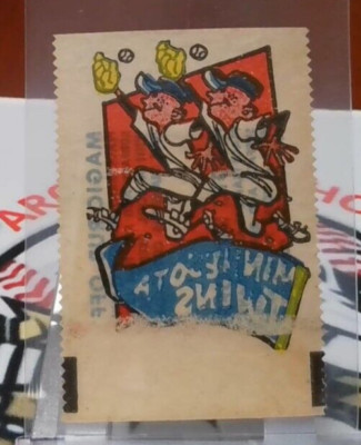 #2807 1961 Topps Magic Rub-offs MINNESOTA TWINS