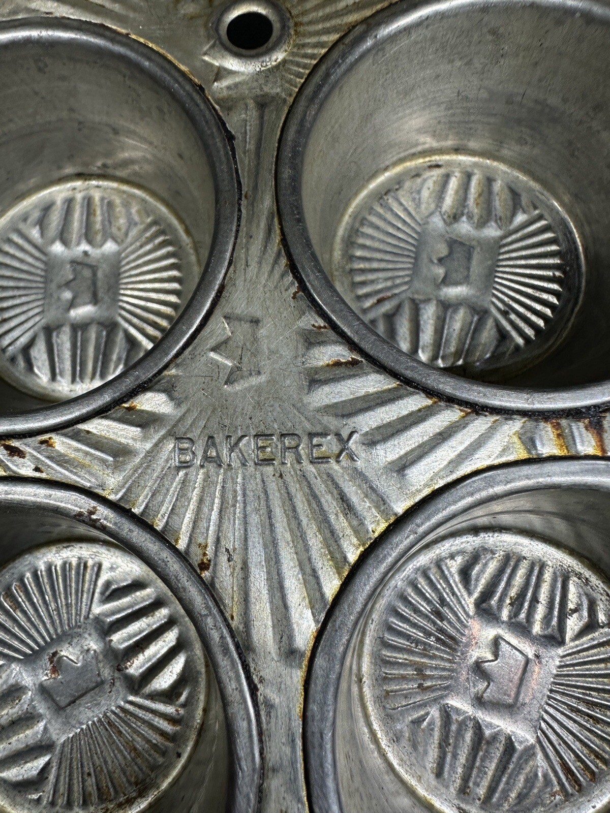 Vintage Bakerex Crown Muffin Pan eBay