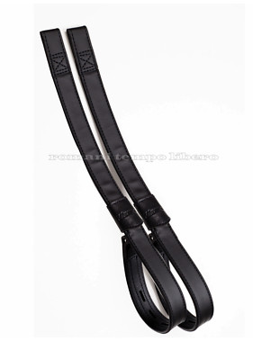 WINTEC DRESSAGE WEBBERS STIRRUP STRAPS T-BAR CLOSE CONTACT BUCKLELESS BRACKETS