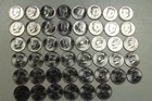 2002 - 2024 P&D Kennedy Half Dollar. Gem Brilliant Uncirculated  Mint Roll Set