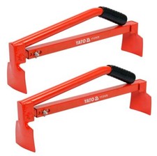 2 Piece Brick Tongs Ziegelheber Steinzange Klinkerträger Kerb Tongs, 400-670mm