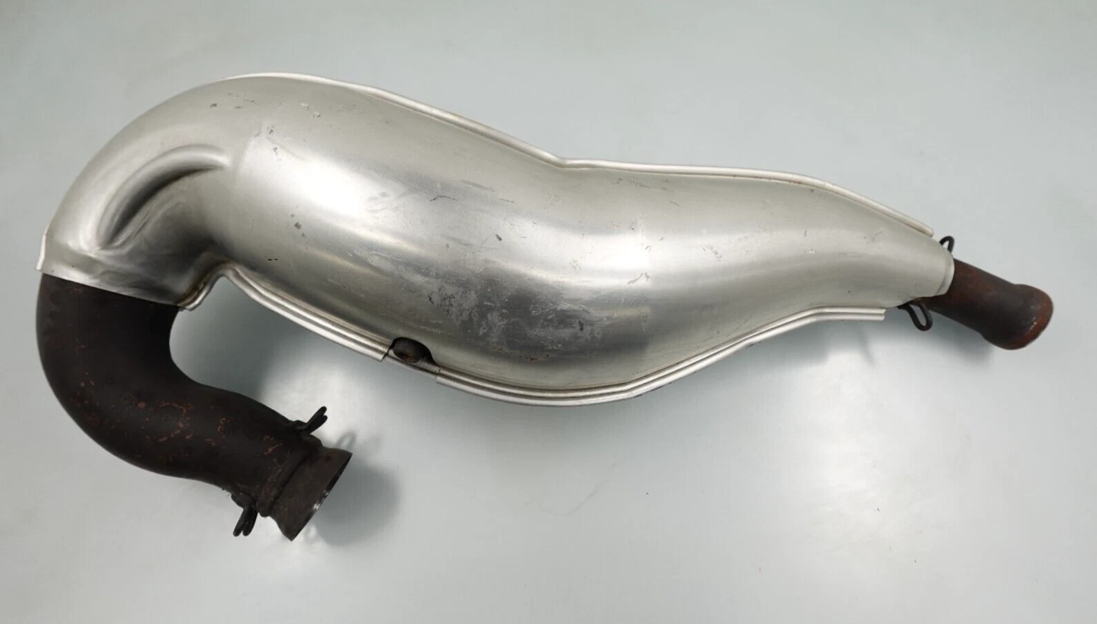 2010 Polaris Assault RMK 800 OEM Exhaust Expansion Chamber Pipe 1262121