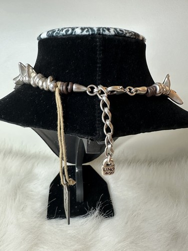 uno de 50 necklace silver. MSRP $710. RETIRED - Picture 5 of 6