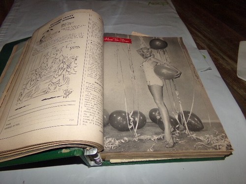 Vintage Bound Leathernecks Military Pin Up Jayne Mansfield soldiers Skyhawk 50s - Picture 20 of 24