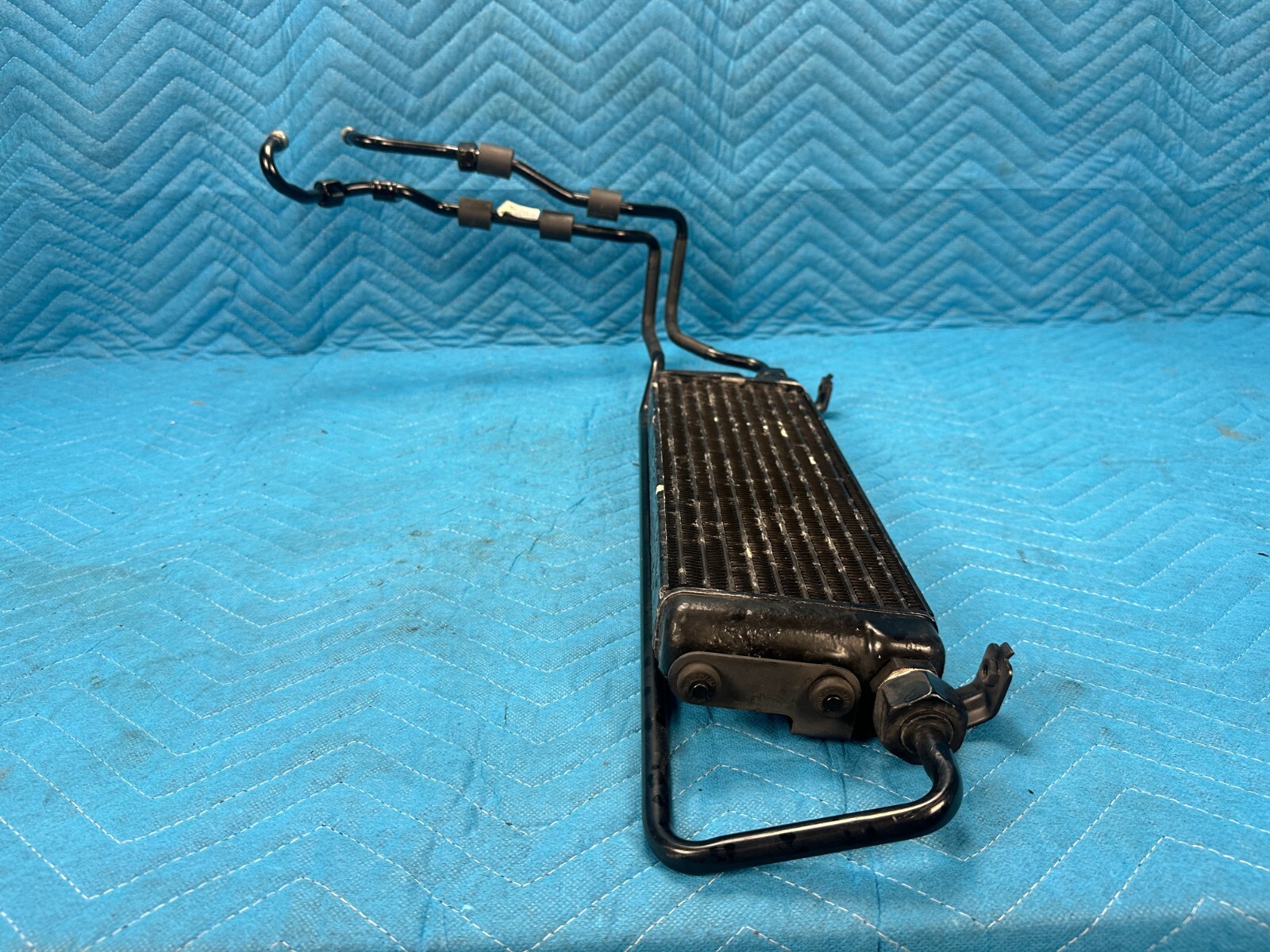 Bentley Cont Flying Spur Transmission Oil Cooler Radiator w/Pipes 2006-2012 OEM