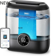 Dreo Smart Humidifiers for Bedroom,6L Top Fill Supersized Cool Mist Humidifier..