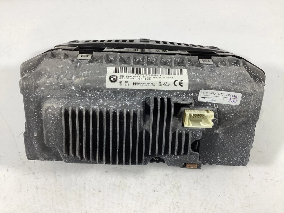 Pantalla de información BMW 750I 2006-2008 9157123 OEM. Foto 3 de 4