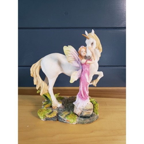 Fairy and Unicorn Figurine