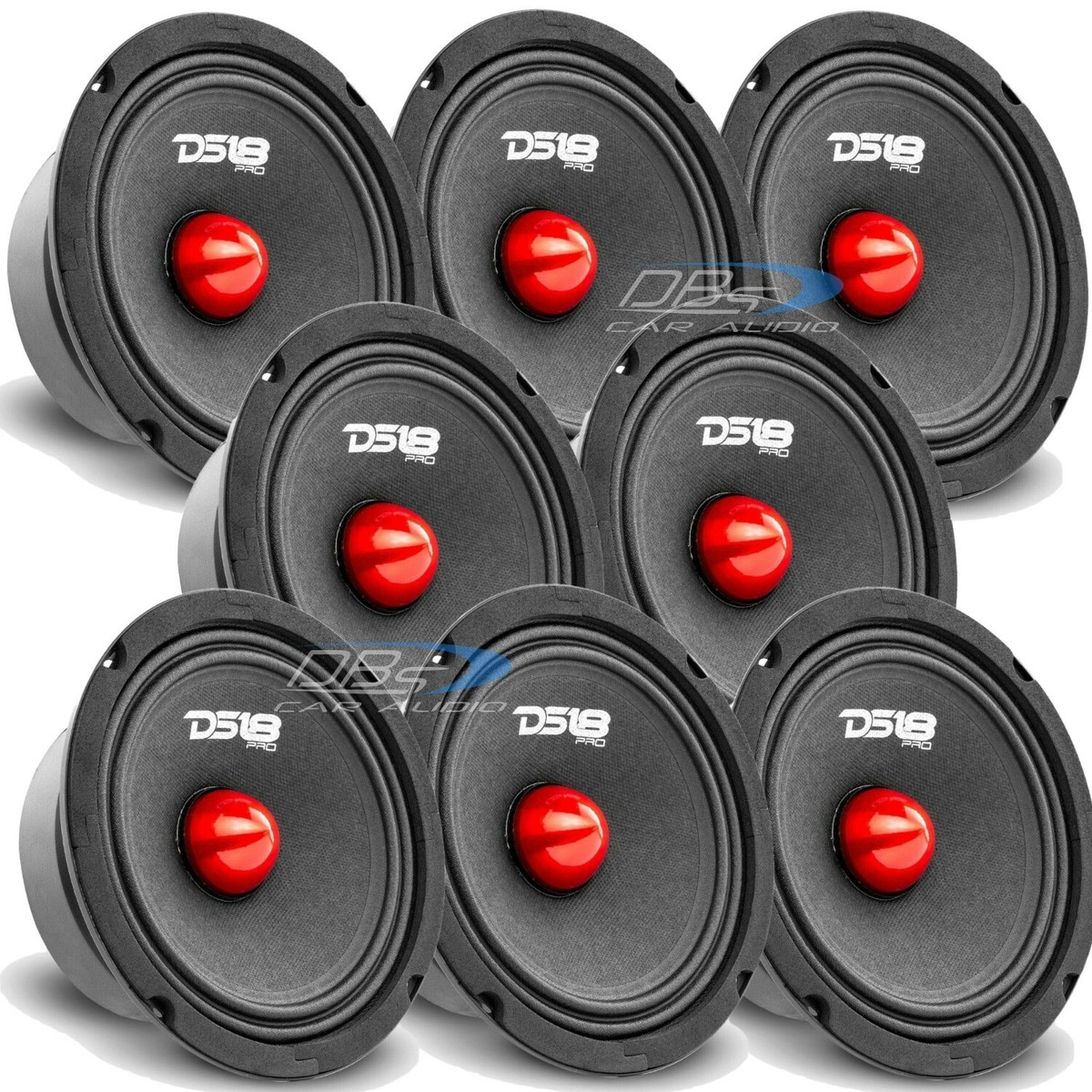 8x DS18 PRO-GM6.4B 6.5