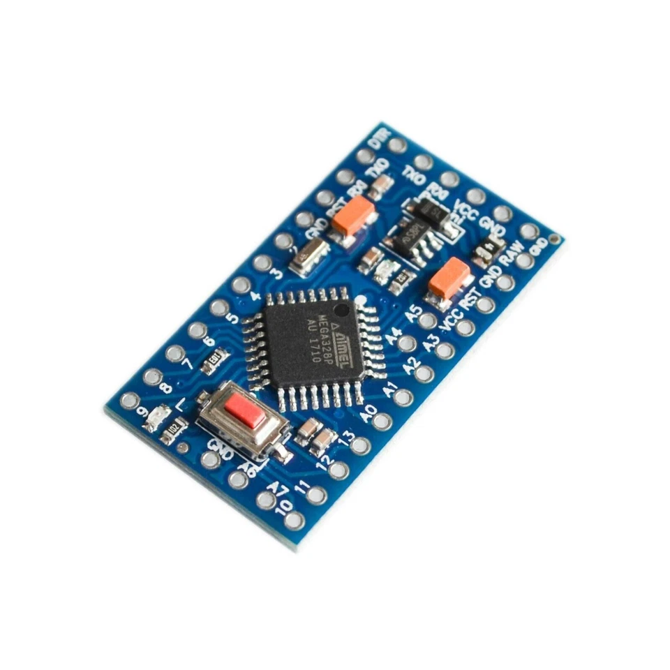 Arduino Compatible Pro Mini 328 Mini 3.3V/5V ATMEGA  with Header Pins - Image 2 of 4