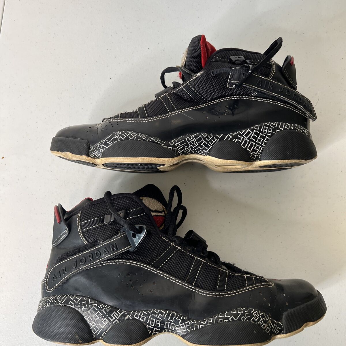 Nike Air Jordan 6 Ring HOF Shoes Sz 6.5Y Black Basketball Nike Air Jordan 6 Ring HOF Shoes Sz 6.5Y Black Basketball