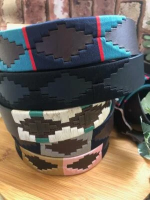 Gaucho Polo Belt Argentinian Gaucho Brown Real Leather Belt Premium Quality UK