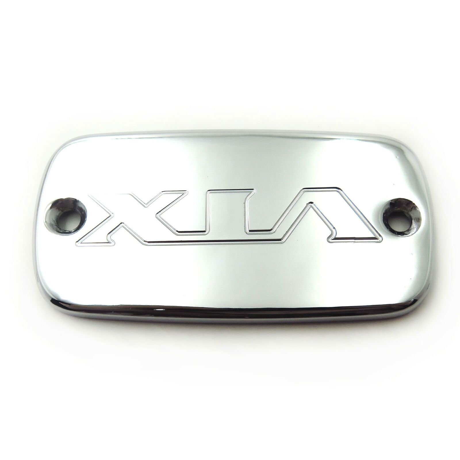 HTTMT Chrome Brake Fluid Reservoir Cap Cover "VTX" For 2002-2011 Honda VTX 1800