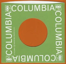 COLUMBIA green bevel top REPRODUCTION RECORD COMPANY SLEEVES - pack of 10 