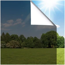 Coavas Window Privacy Film One Way, See Out Not in Windows Tint for Home, Mir...