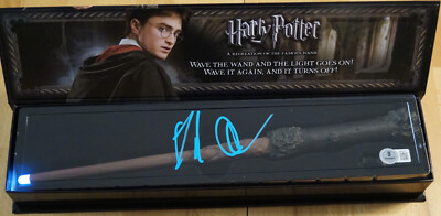 Harry Potter Daniel Radcliffe Autogramm ''Zauberstab'' mit COA Beckett 