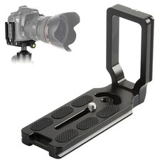 L Bracket Vertical Horizontal Tripod Quick Release Plate for DSLR Camera GoPro