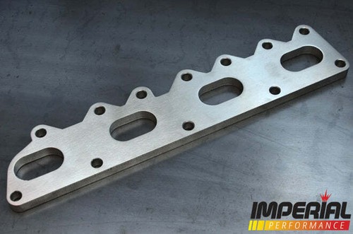C20XE C20LET stainless steel exhaust manifold flange - fits corsa,Nova,Tigra etc - Picture 2 of 2