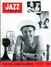 JAZZ MAGAZINE Nº 19 JUILLET-AOUT 1956 CLAUDE LUTER