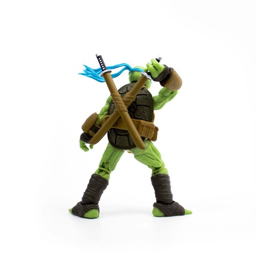 Figura de acción Teenage Mutant Ninja Turtle BST AXN Leonardo IDW Comic TMNT de 5 pulgadas - Imagen 3 de 5
