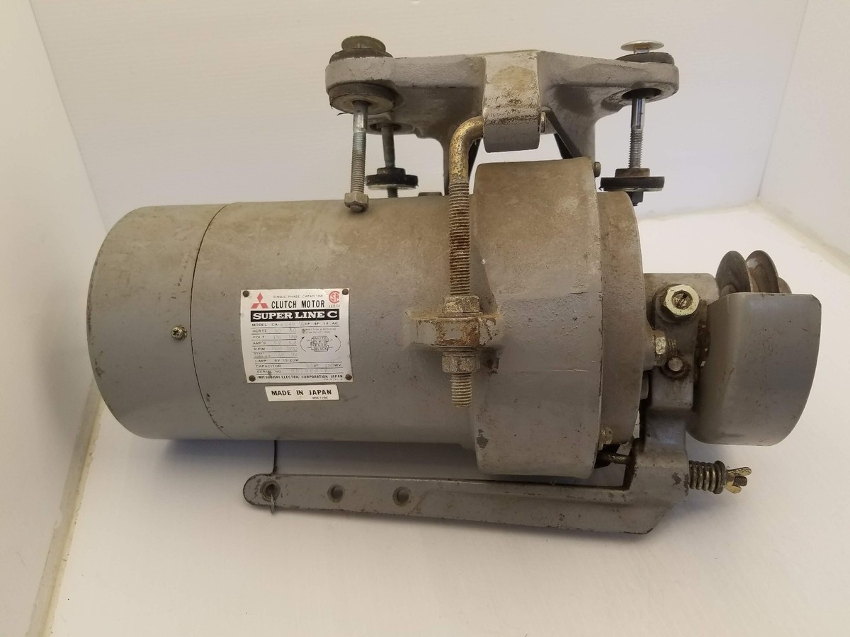 MITSUBISHI CLUTCH MOTOR MODEL CA-404B 1/2HP 60HZ 110/1120V
