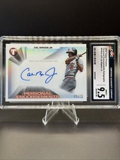 2025 Topps Pristine Cal Ripken Jr Personal Endorsements On Card Auto 3/10 Oriole