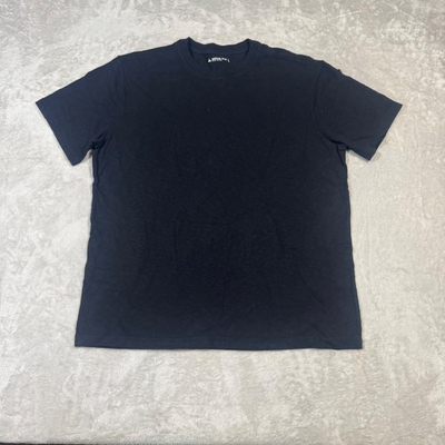 #ad NWOT American Giant Mens Premium Slub Crew T Shirt L Black Cotton Made in USA $29.00