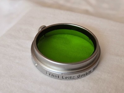 Original Leica A36 Green (GGr) Filter E. Leitz Wetzlar in Excellent Condition